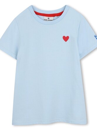 Kids Around L00093 T-Shirt Korte Mouwen  licht blauw