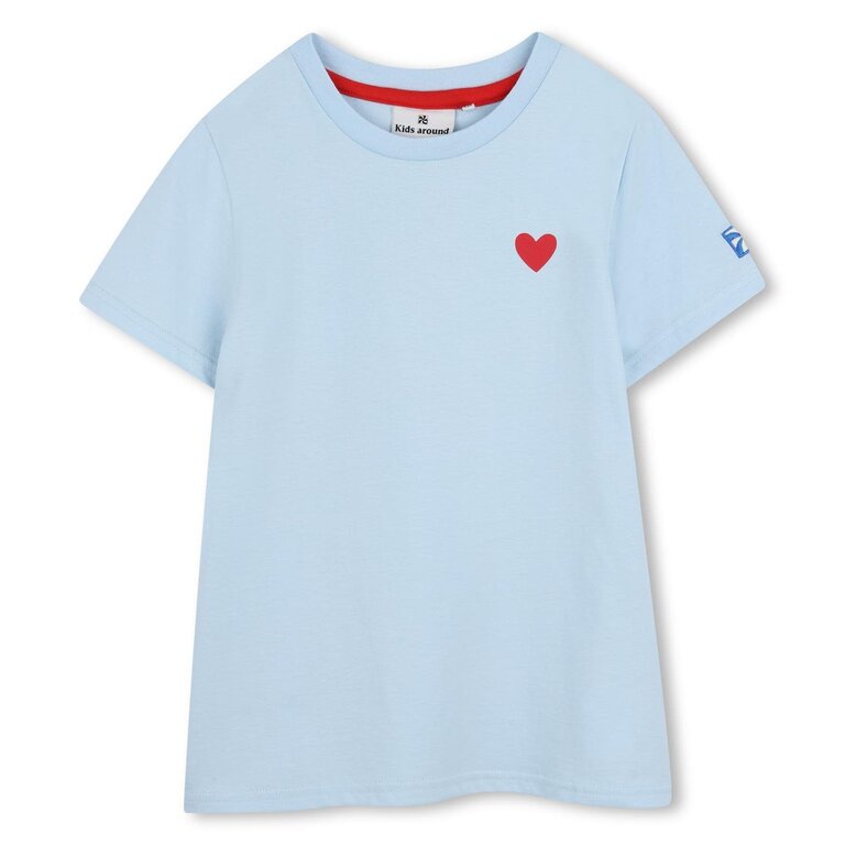Kids Around L00093 T-Shirt Korte Mouwen  licht blauw