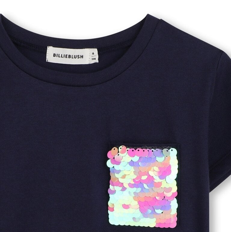 Billieblush U22582 T-shirt KM marine