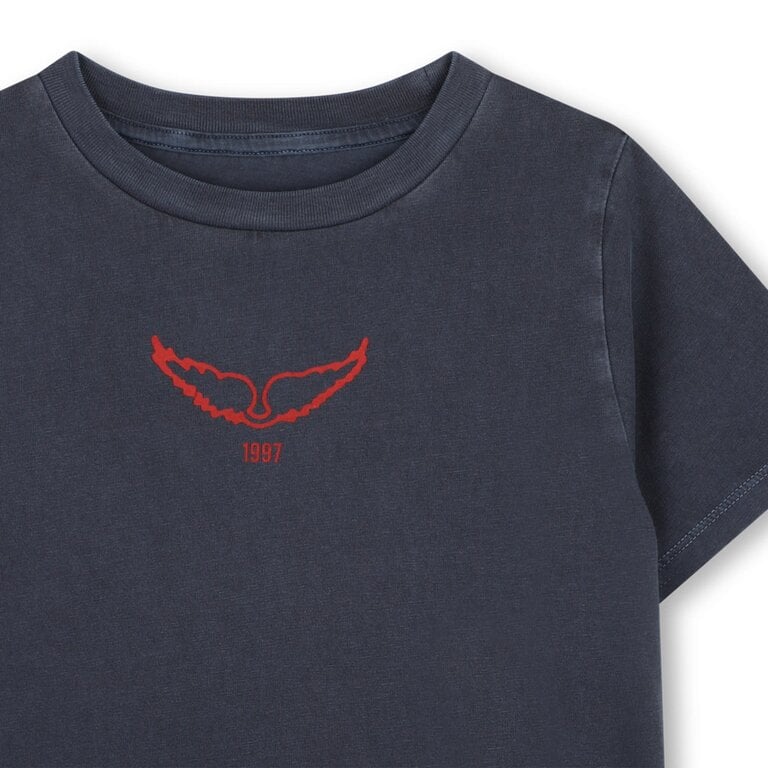 Zadig & Voltaire X60793 T-shirt Marine KM