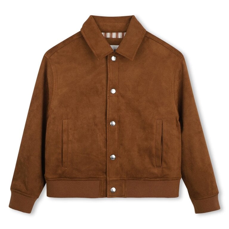 Kids Around L00117 Jas donker bruin