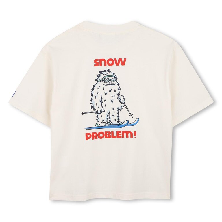 Kids Around L00124 T-Shirt Korte Mouwen ivoor