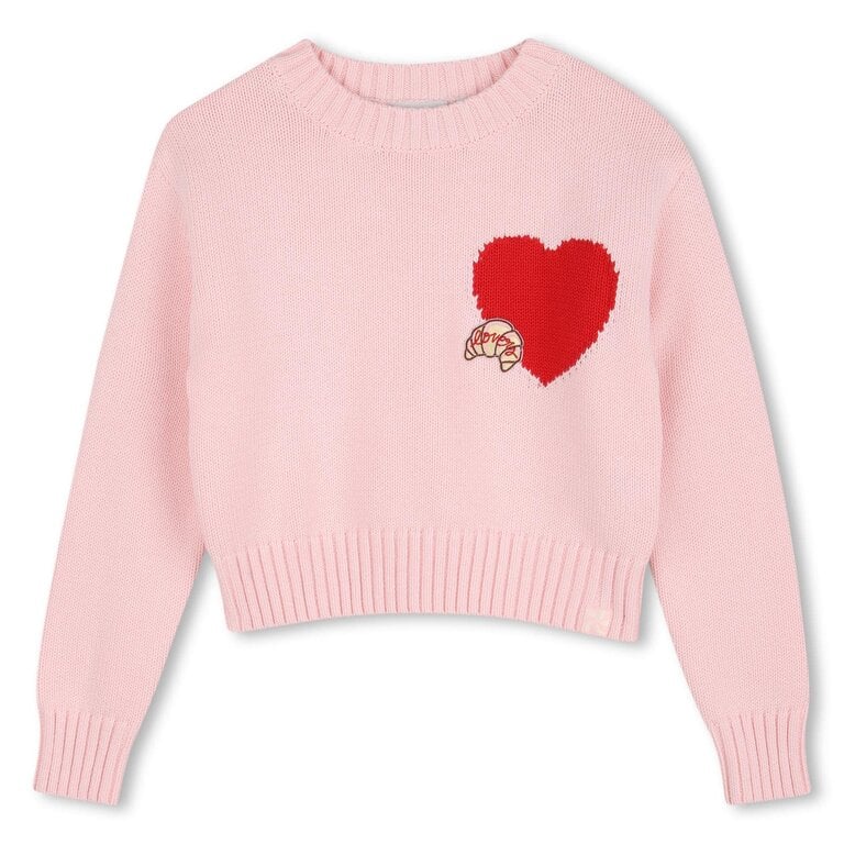 Kids Around L00107 Trui licht roze