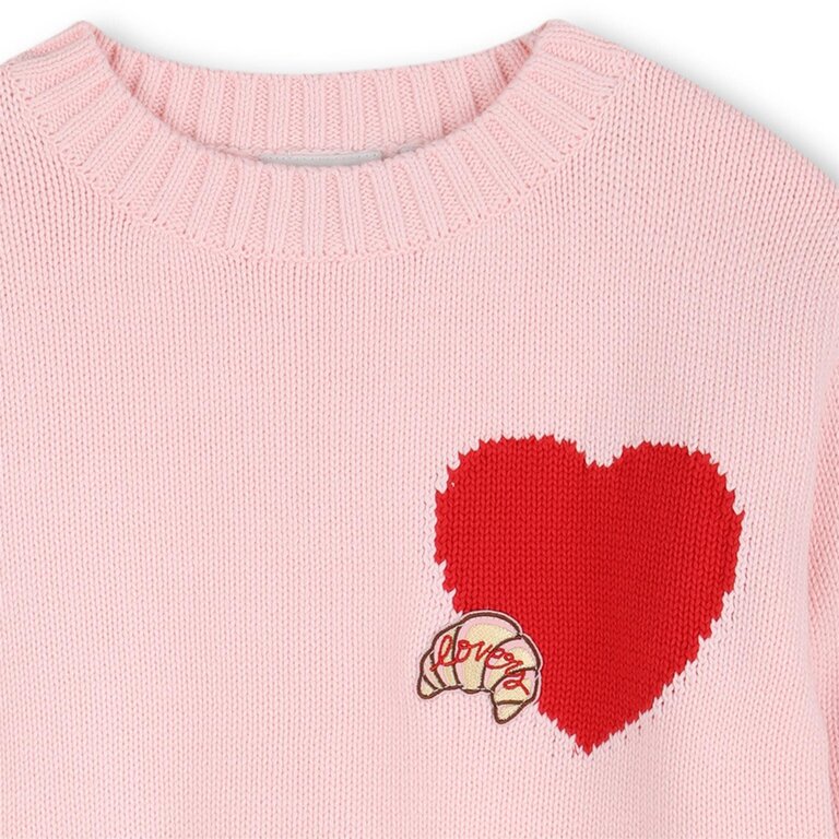 Kids Around L00107 Trui licht roze