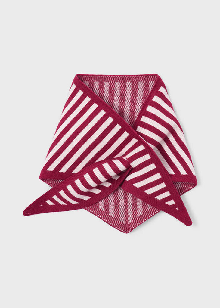 Mayoral 4316 Scarf-detail sweater 057 cherry