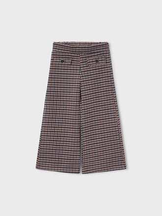 Mayoral 4522 Jacquard knit long pants 066 cinammon