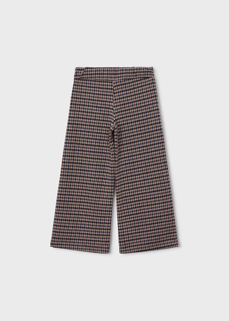 Mayoral 4522 Jacquard knit long pants 066 cinammon