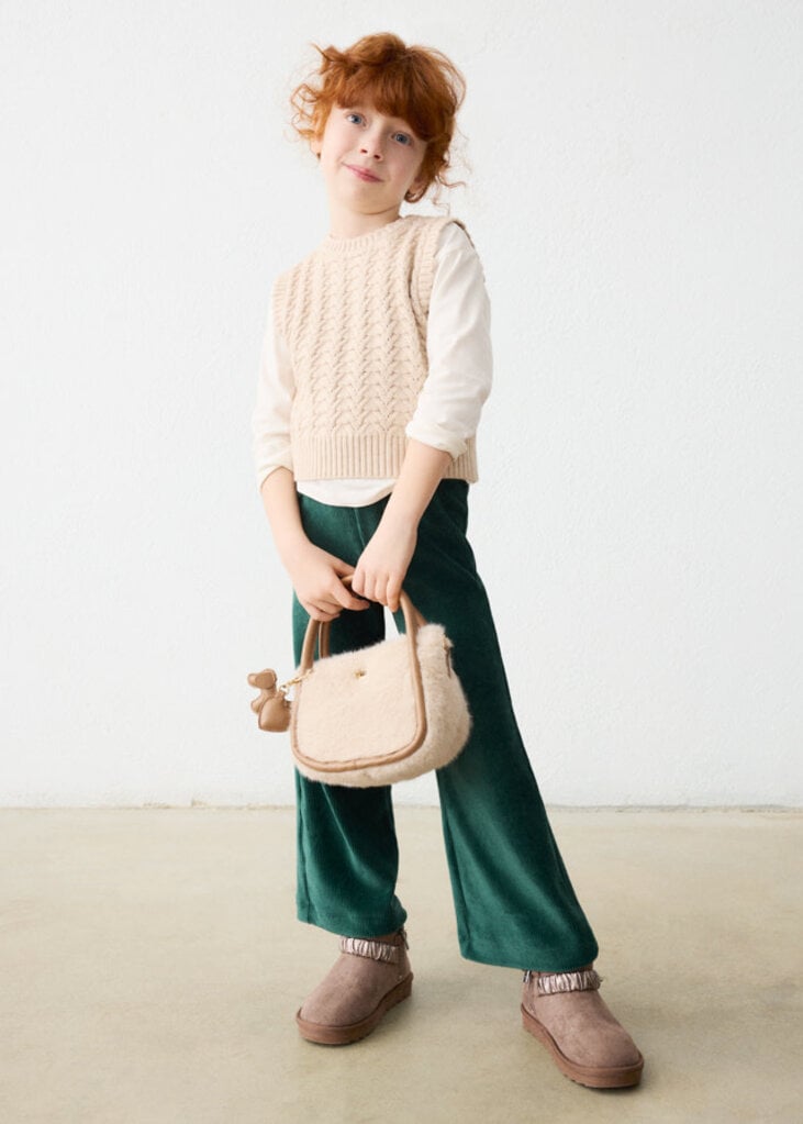 Mayoral 4524 Knit pants 070 bottle