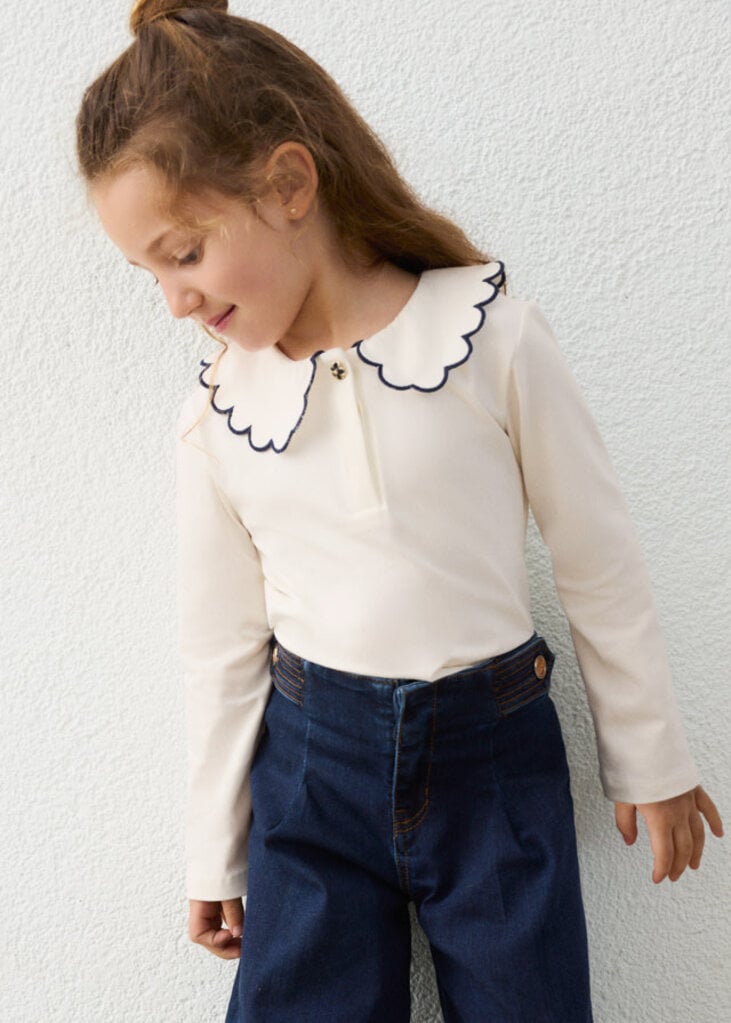 Mayoral 131 L/s basic polo 036 soy