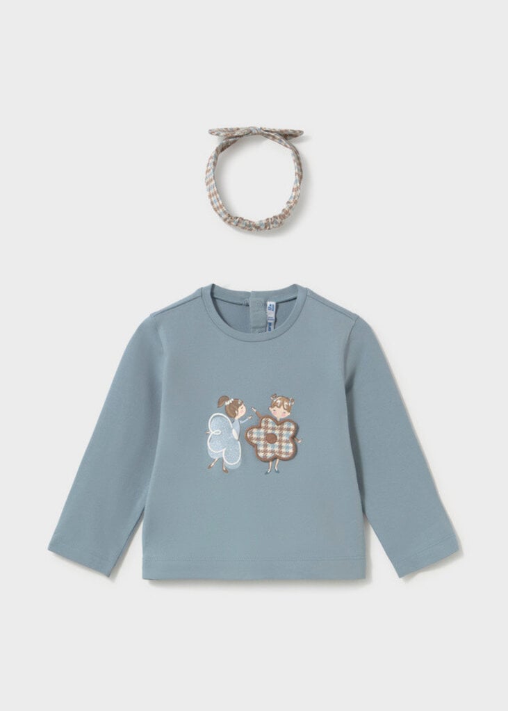 Mayoral 2003 L/s t-shirt w headpiece 089 humming