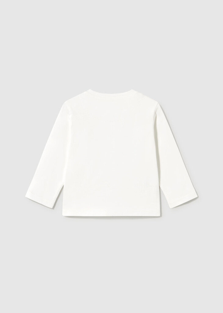 Mayoral 2013 L/s t-shirt friends 010 cream