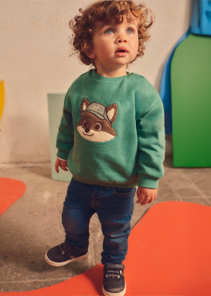 Mayoral 2418 Pullover without hoodie 017 Acacia