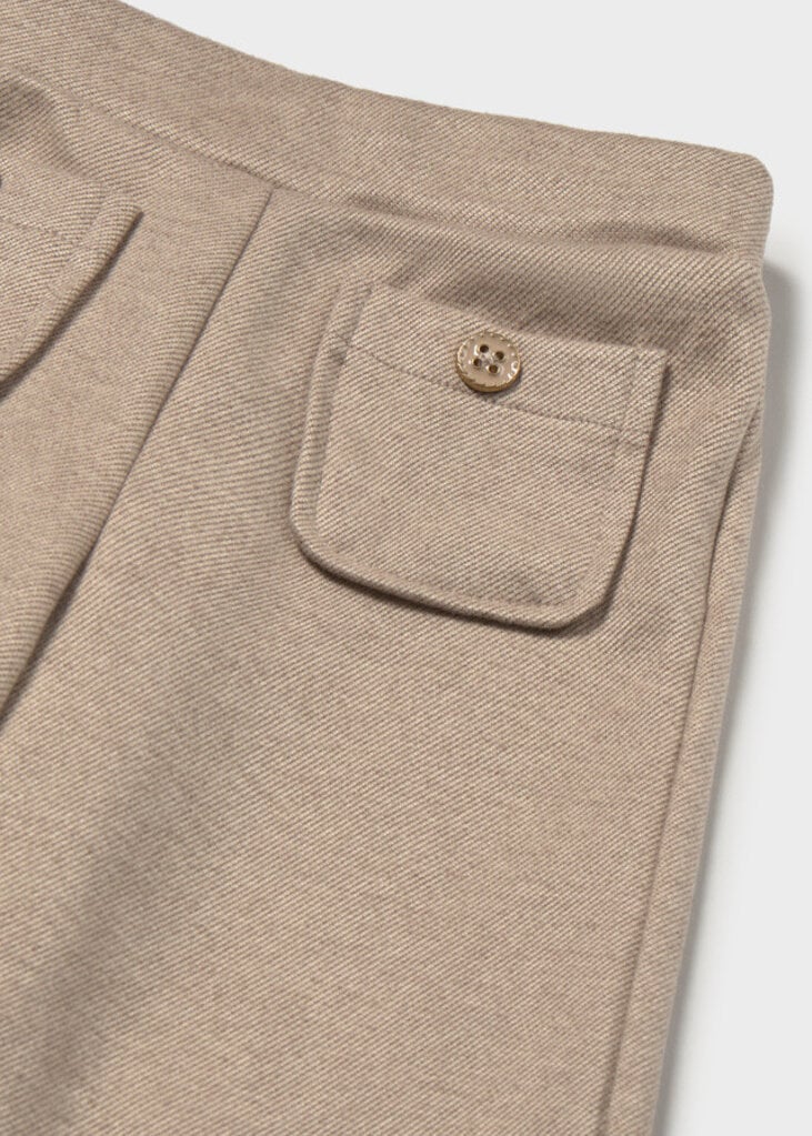 Mayoral 2555 Twill knit trousers 026 walnut