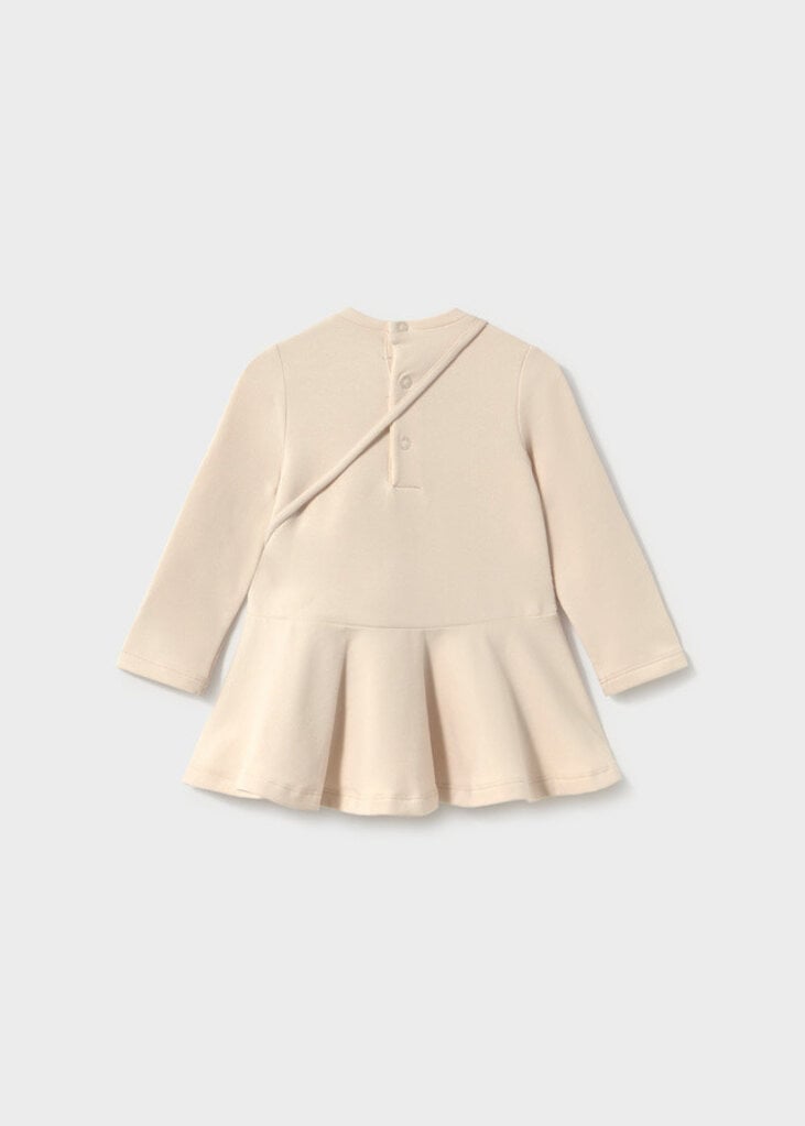 Mayoral 2904 Combined dress w. bag 093 light khaki