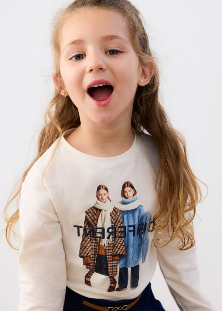 Mayoral 4003 L/s t-shirt 063 soy