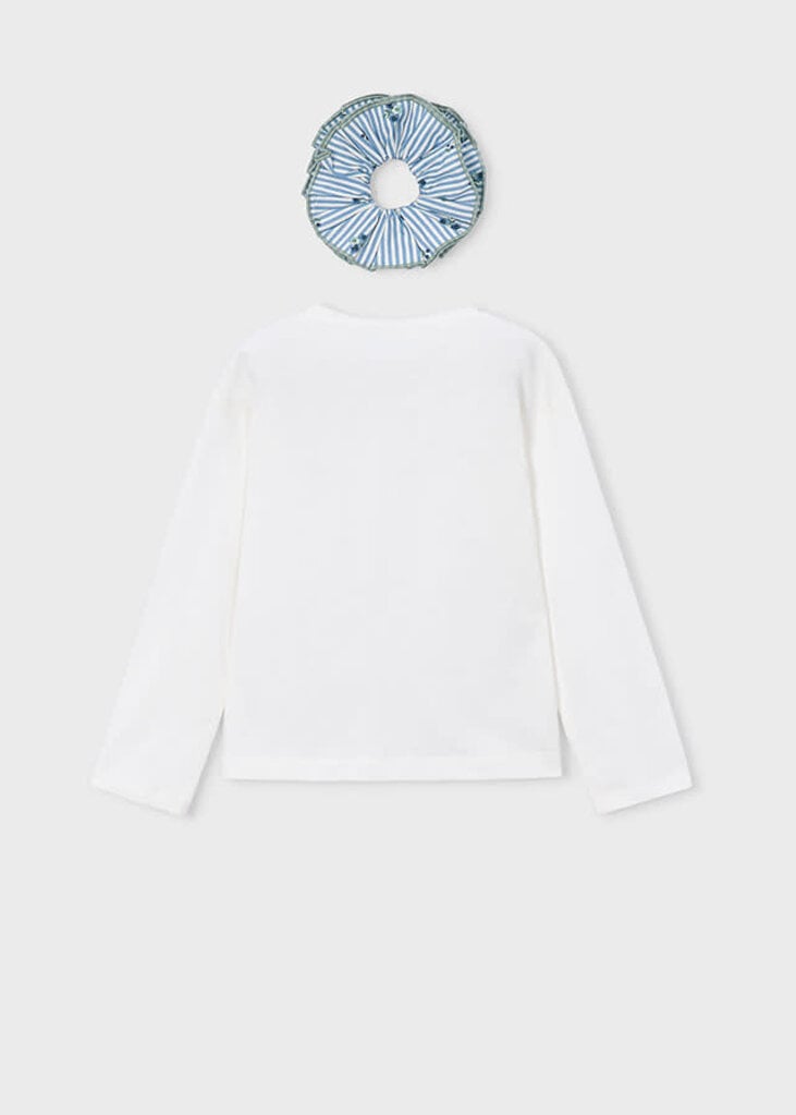 Mayoral 4028 L/s t-shirt 077 natural