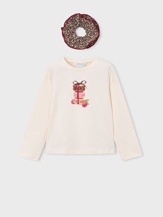 Mayoral 4028 L/s t-shirt 078 soy