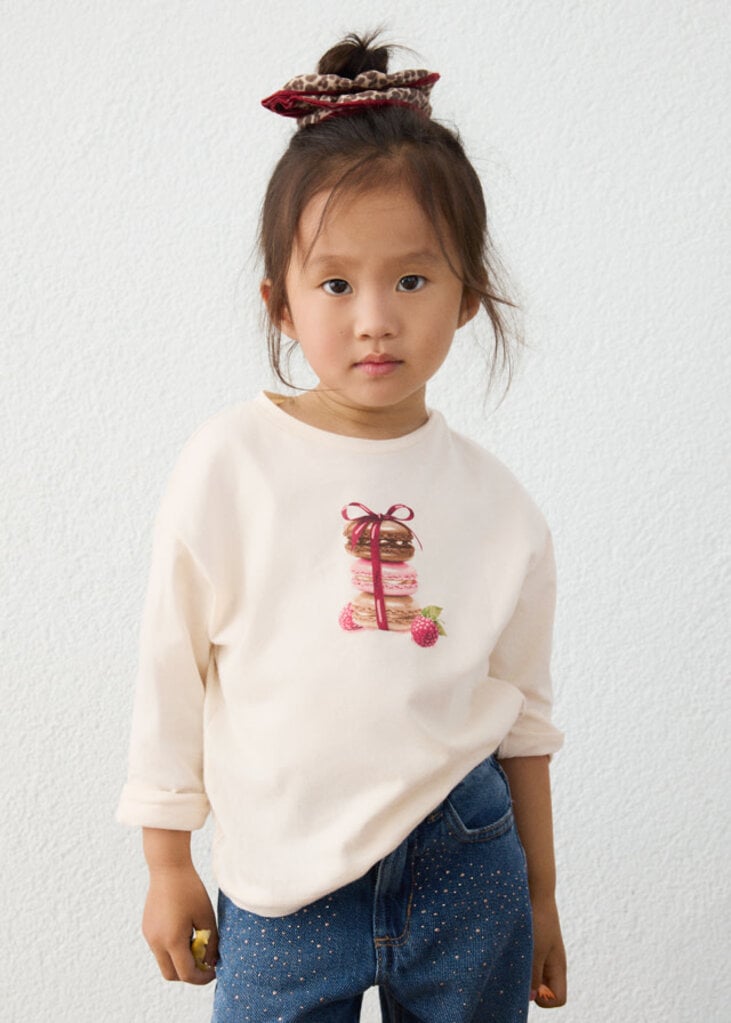 Mayoral 4028 L/s t-shirt 078 soy