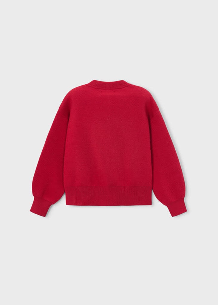 Mayoral 4326 Knitting cardigan 010 red