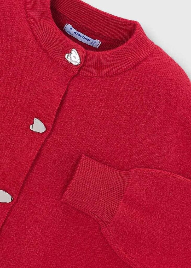 Mayoral 4326 Knitting cardigan 010 red