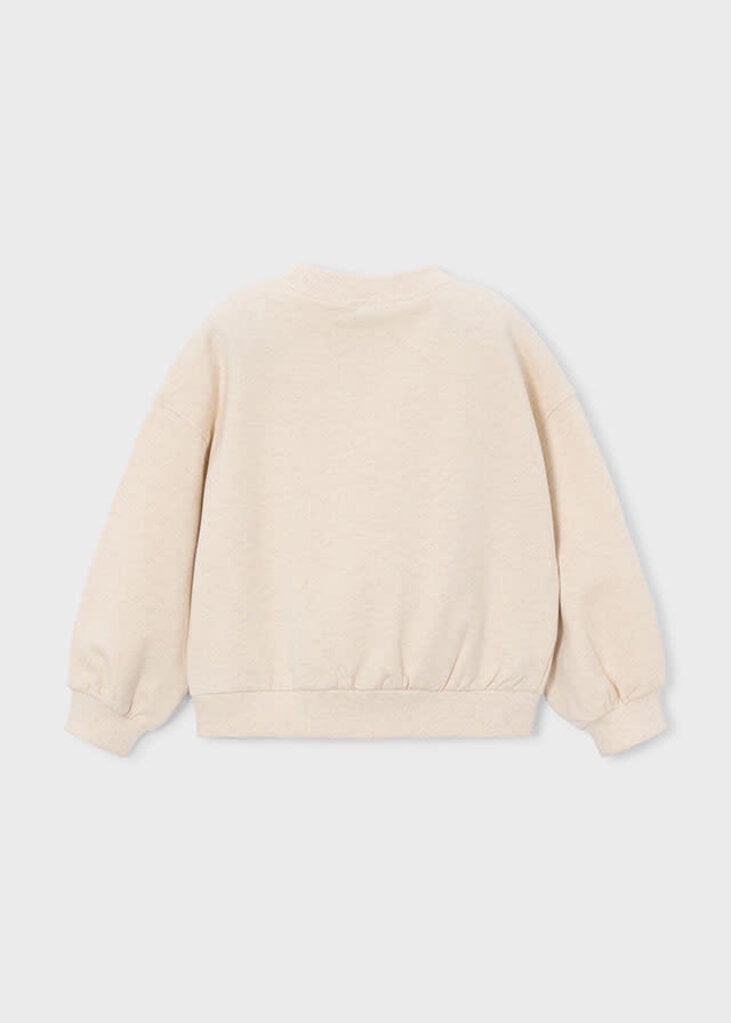 Mayoral 4405 Embroidered pullover 075 seed