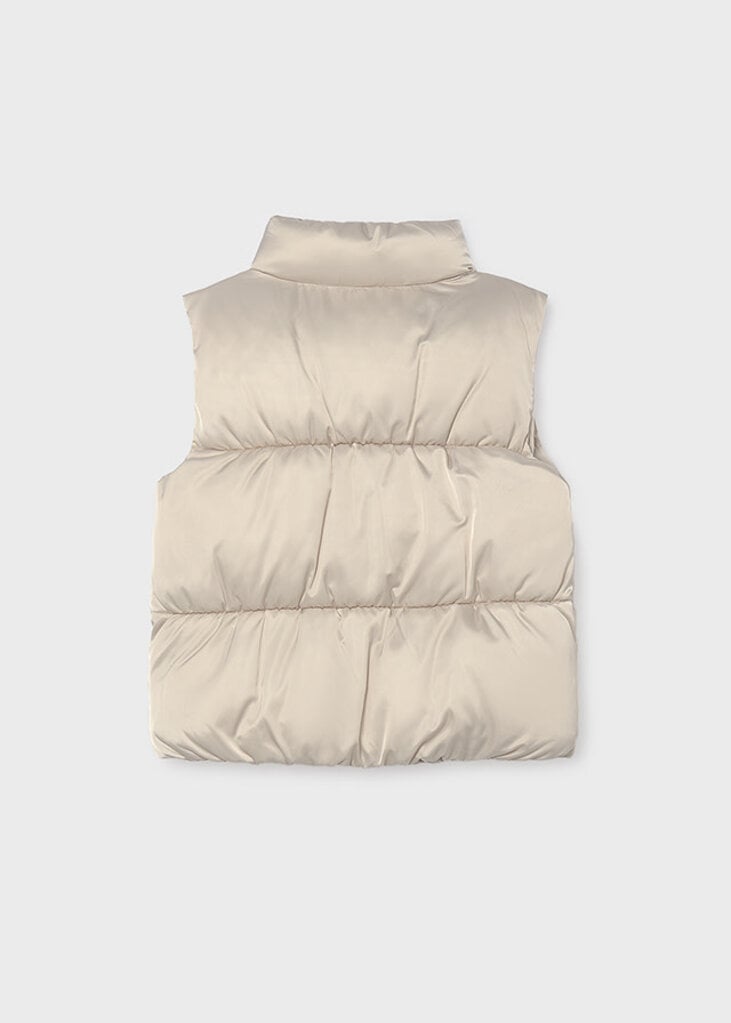 Mayoral 7346 Satin vest 033 almond