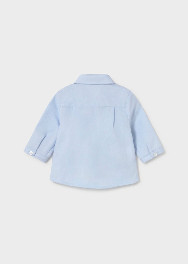 Mayoral 2101 L/s shirt 016 sky blue