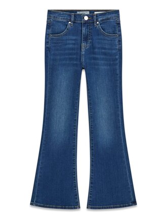 Guess J6RA18 D4CA0 Denim flare pant mid lily wash