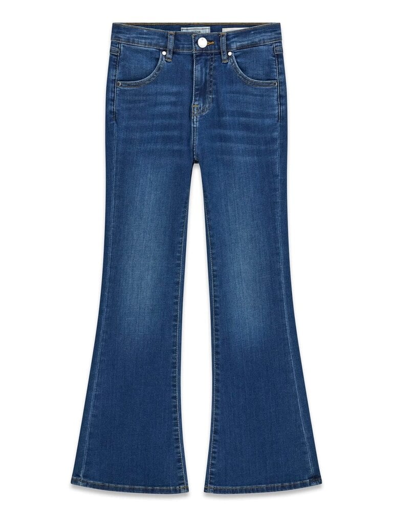 Guess J6RA18 D4CA0 Denim flare pant mid lily wash