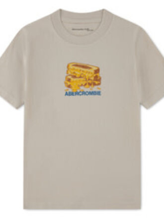 Abercrombie & Fitch 93CG96-X1U AFB grilled cheese tee