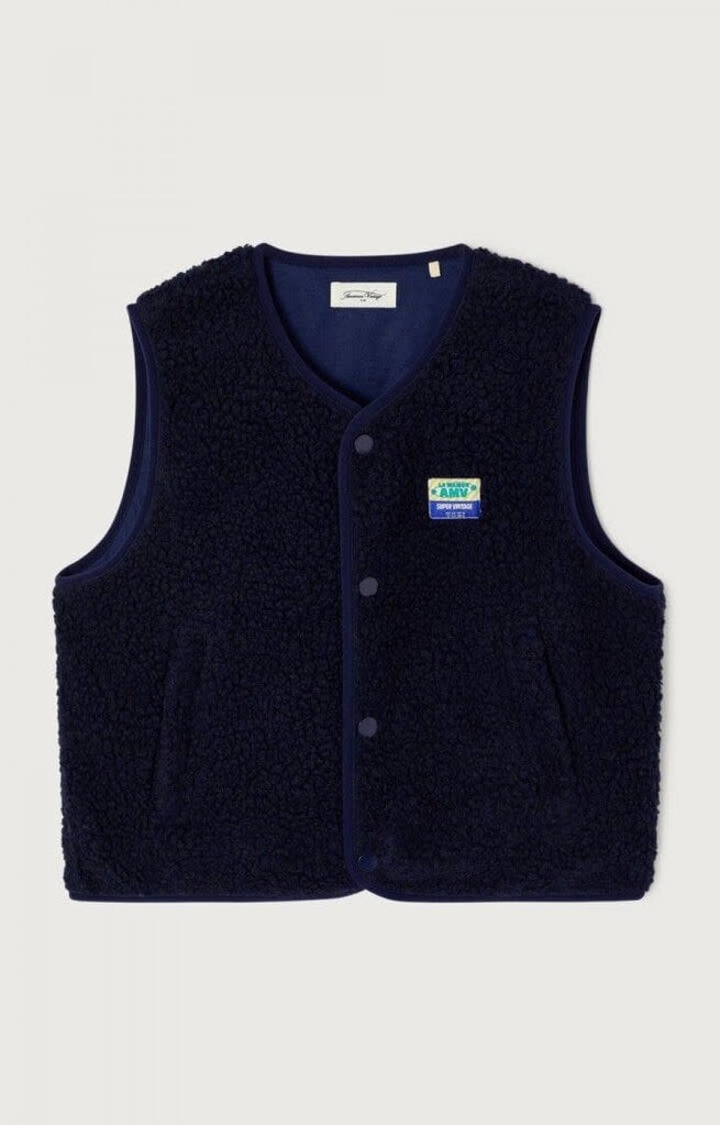 American Vintage KHOK16EH26 Veste ample sm navy