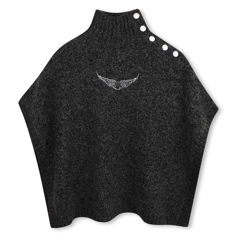 Zadig & Voltaire X60835 Poncho heergrijs