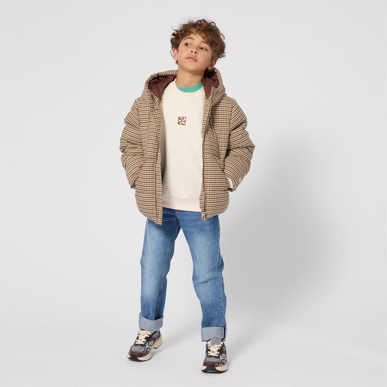 Kids Around L00136 Sweater ivoor