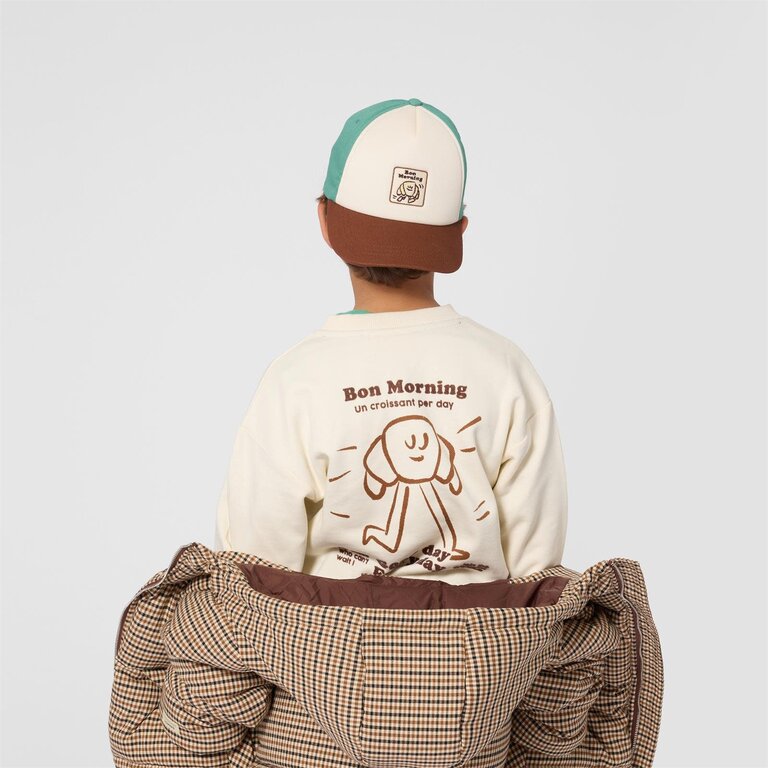 Kids Around L00136 Sweater ivoor