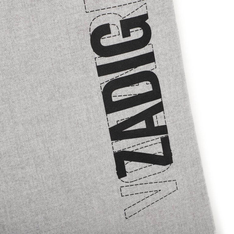Zadig & Voltaire X60877 Sjaal Spikkelgrijs