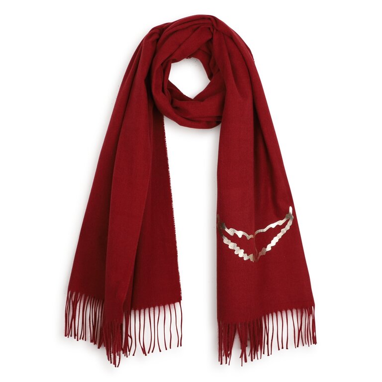 Zadig & Voltaire X60878 Sjaal Bordeaux