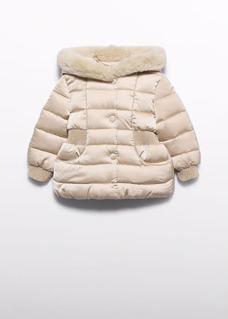 Abel & Lula 5813 Cropped puffer jacket 072 champagne