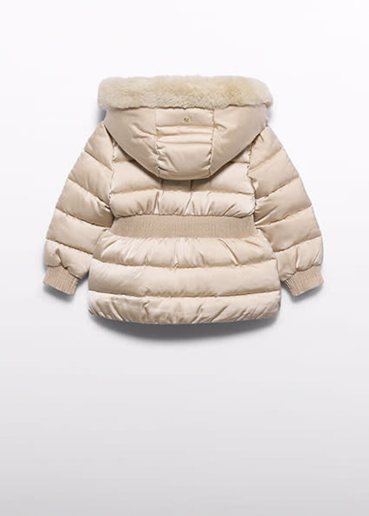 Abel & Lula 5813 Cropped puffer jacket 072 champagne