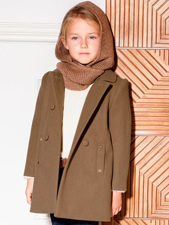 Abel & Lula 5888 Cloth coat 029 Walnut