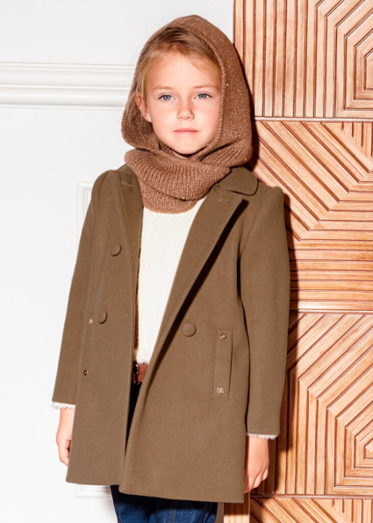Abel & Lula 5888 Cloth coat 029 Walnut