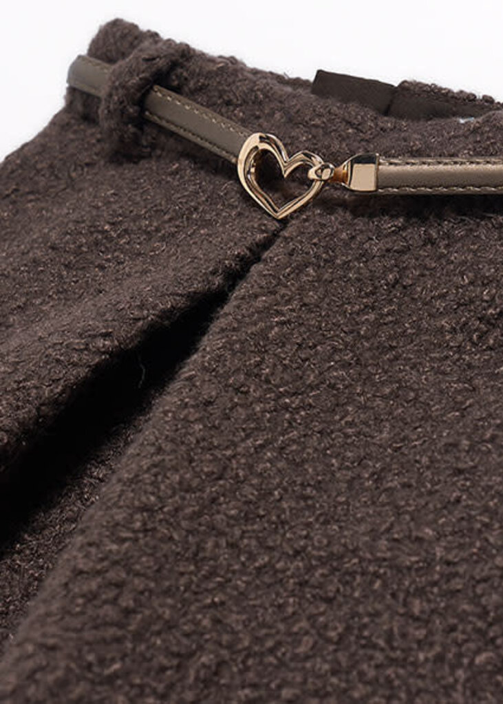Abel & Lula 5526 Faux-shearling skirt 007 mole