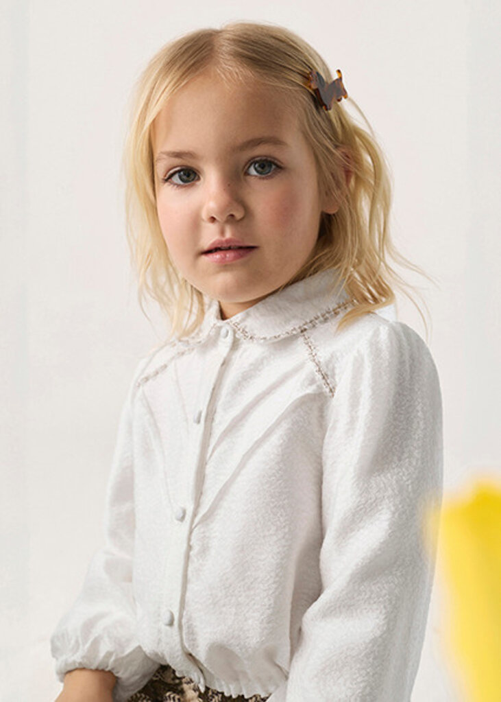 Abel & Lula 5619 Longsleeve shirt 001 cream