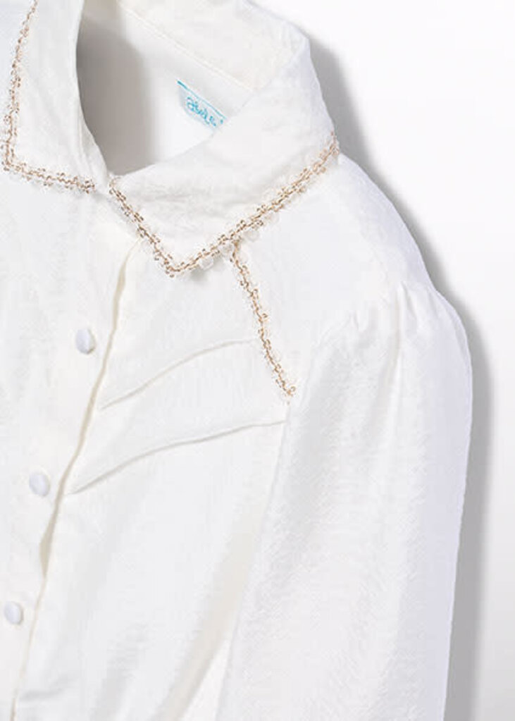 Abel & Lula 5619 Longsleeve shirt 001 cream