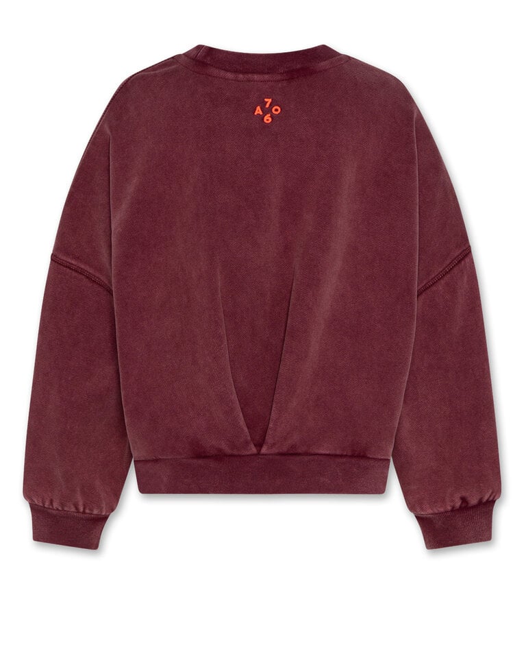 Ao76 226-1150-362 lys sweater square 000680 bordeaux