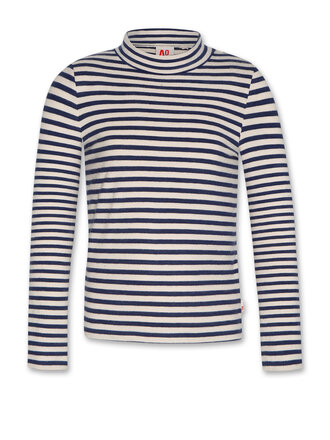 Ao76 226-1090-170 cora t-shirt stripe 000760 indigo