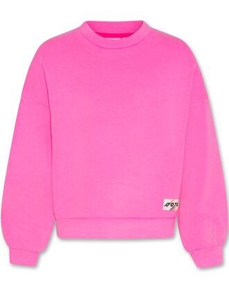 Ao76 226-1123-360 violetta sweater label 000510 fluo pink