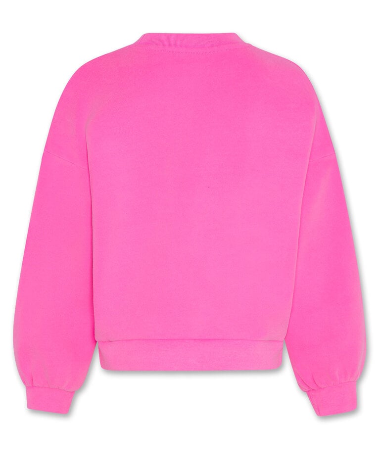 Ao76 226-1123-360 violetta sweater label 000510 fluo pink