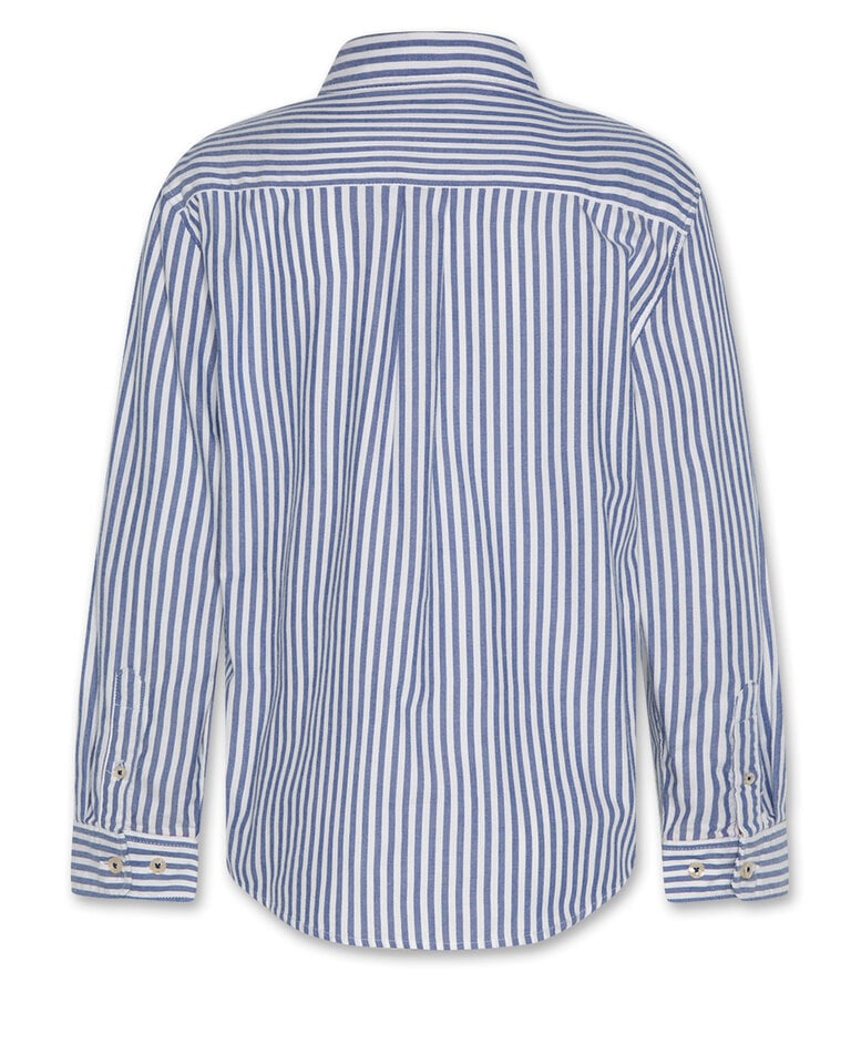 Ao76 226-2315-590c shirt alan stripes OL 000100 white