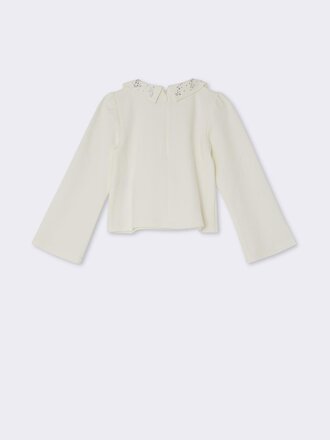 Liu Jo KF6019 J3960 Felpa 10602 snow white