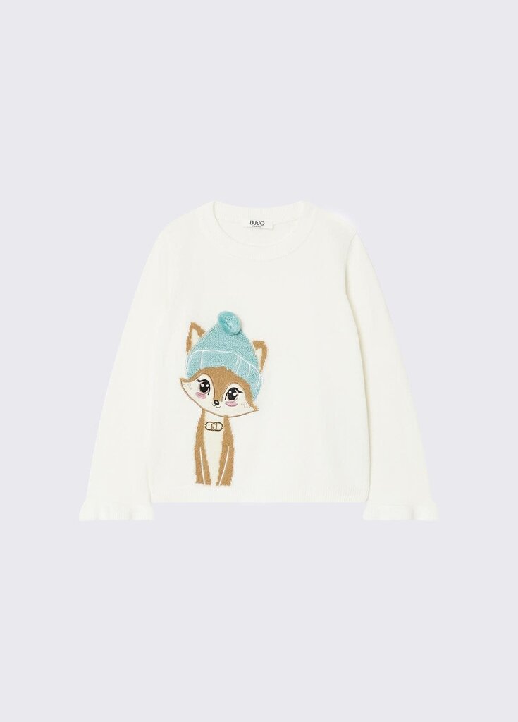Liu Jo KF6038 MA07E Maglia L9127 sn.white/fox